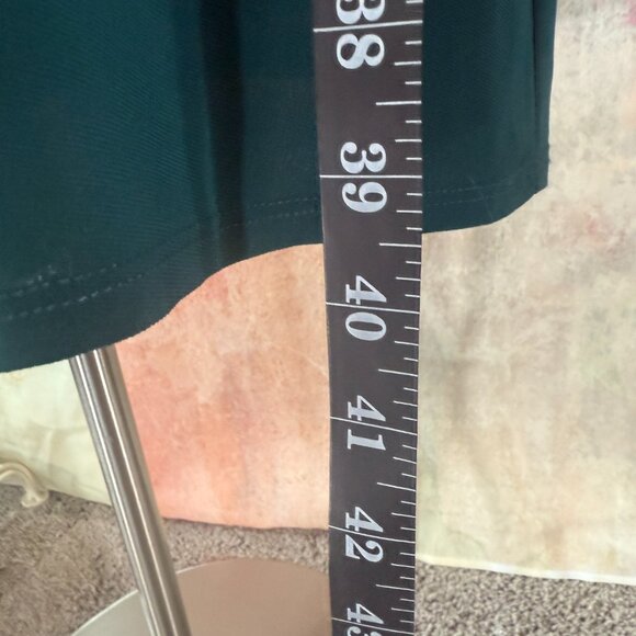 NEW 📌MN Neiman Marcus Teal Timeless Long Sleeves Plus Size Swing Dress - Picture 8 of 16